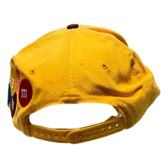 NASCAR M&Ms Baseball Cap Racing  Ernie Irvan 36 Yellow 1999 Vintage - Picture 4 of 8